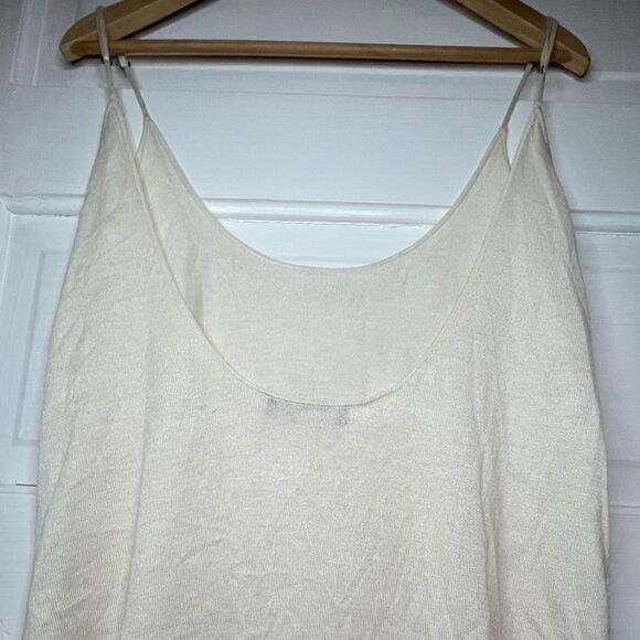 n:PHILANTHROPY Semi Sheer Handkerchief Whispy Spaghetti Strap Shirt - Picture 4 of 10